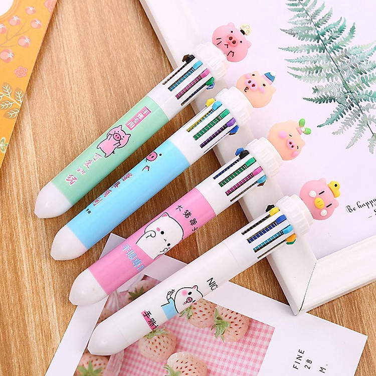 Bút Bi 10 Ngòi Hình Thú Bút Bi 10 Ngòi Hình Thú