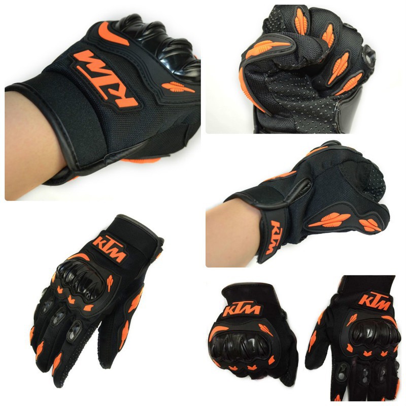 Găng Tay Ktm Dài Ngón Có Gù Nhựa