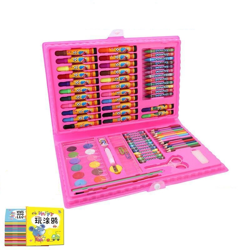 Combo 86 Món Bút Tô Màu Cho Bé Combo 86 Món Bút Tô Màu Cho Bé