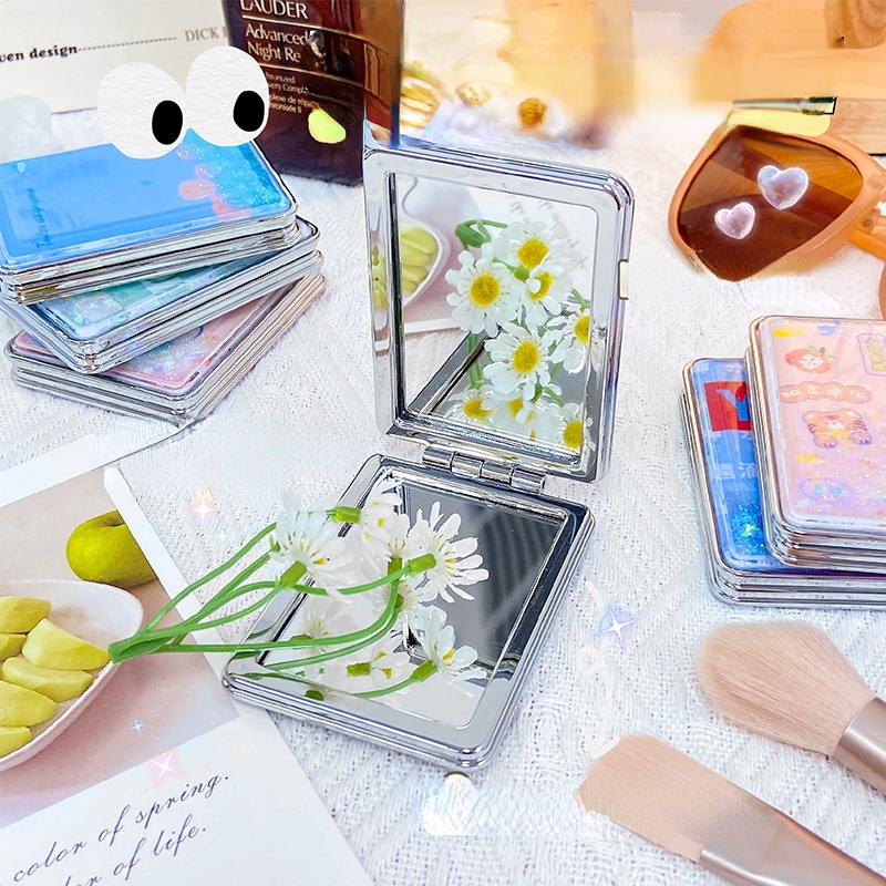 Gương Bỏ Túi Kim Tuyến Đáng Yêu