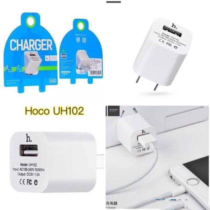 Cóc Sạc Hoco Uh102 1A Cao Cấp