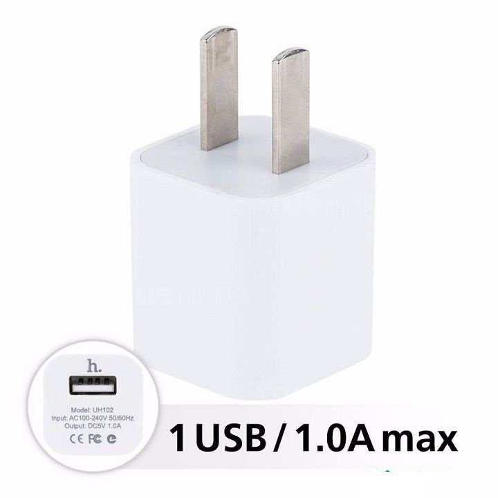 Cóc Sạc Hoco Uh102 1A Cao Cấp