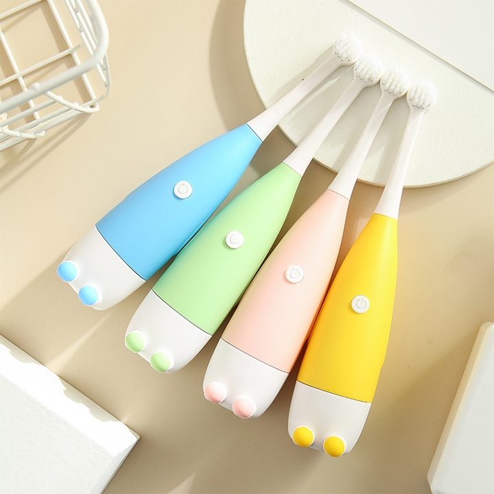 Bộ Bàn Chải Đánh Răng Điện Cho Bé Kids (Kèm Pin) Bộ Bàn Chải Đánh Răng Điện Cho Bé Kids (Kèm Pin)