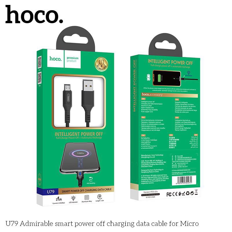 Cáp Sạc Nhanh Micro Usb Hoco U79