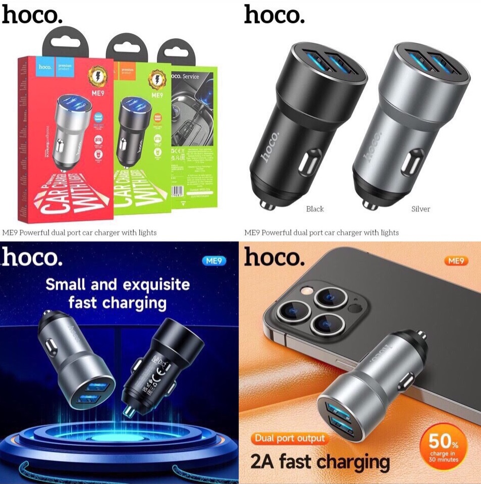 Cốc Sạc Xe Hơi Me9