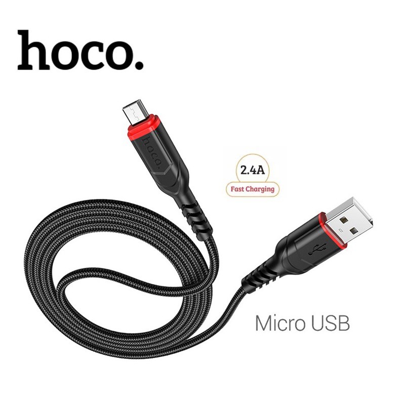 Cáp Sạc Nhanh 2.4A Hoco X59