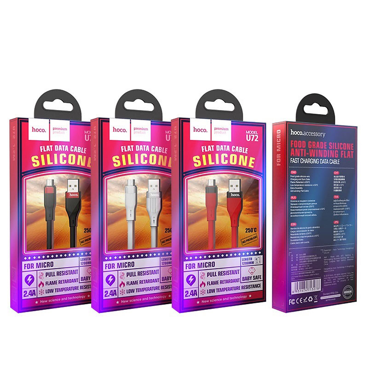 Cáp Sạc Hoco U72 Micro