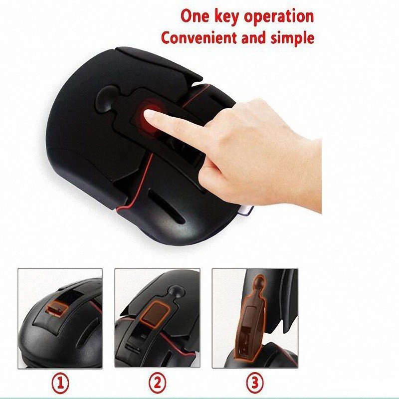 Đế Hít Điện Thoại Trên Xe Hơi Xếp Gọn Hình Chuột