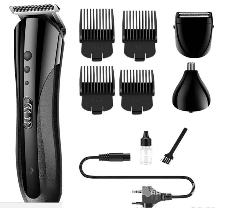 Tông Đơ Cắt Tóc, Cạo Râu, Tỉa Lông Mũi Kemei KM-1407 Cao Cấp