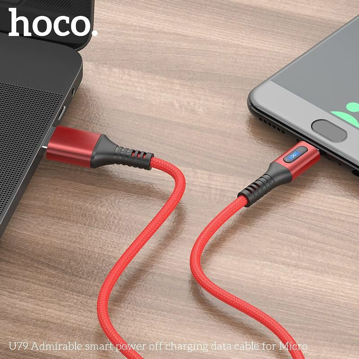 Cáp Sạc Nhanh Hoco U79 Type C Cáp Sạc Nhanh Hoco U79 Type C