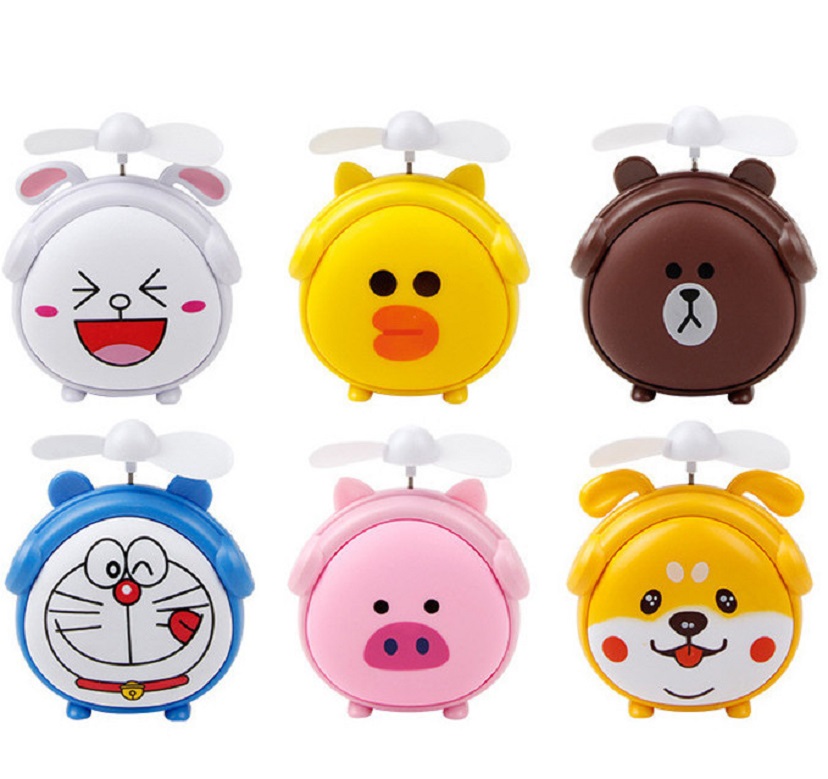 Quạt Mini Để Bàn Hình Thú Dễ Thương
