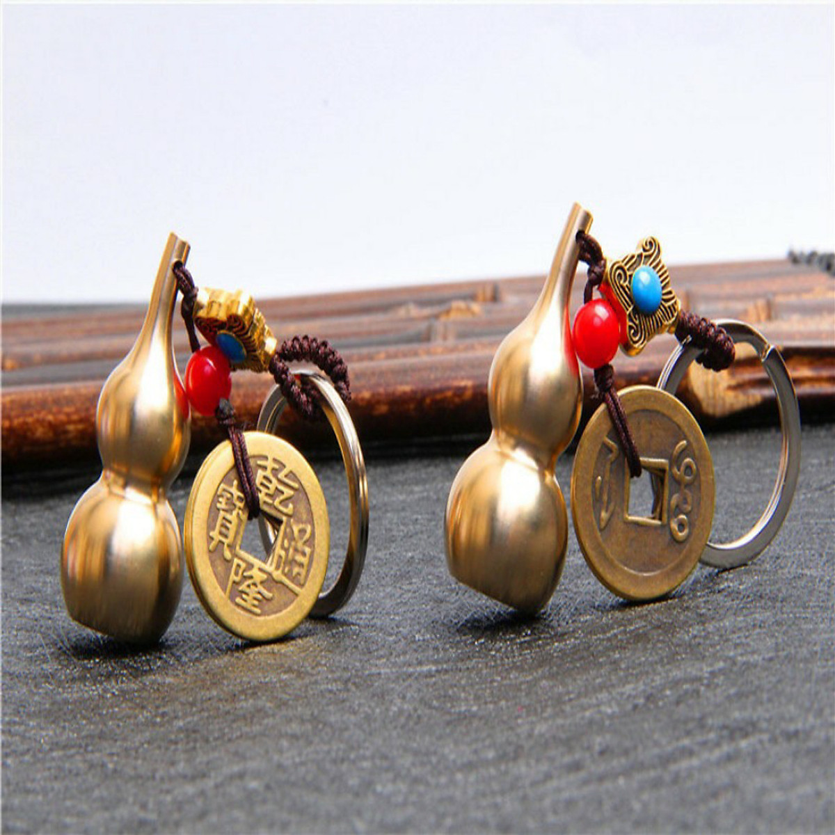 Moc Khoá Hồ Lô Có Đồng Tiền