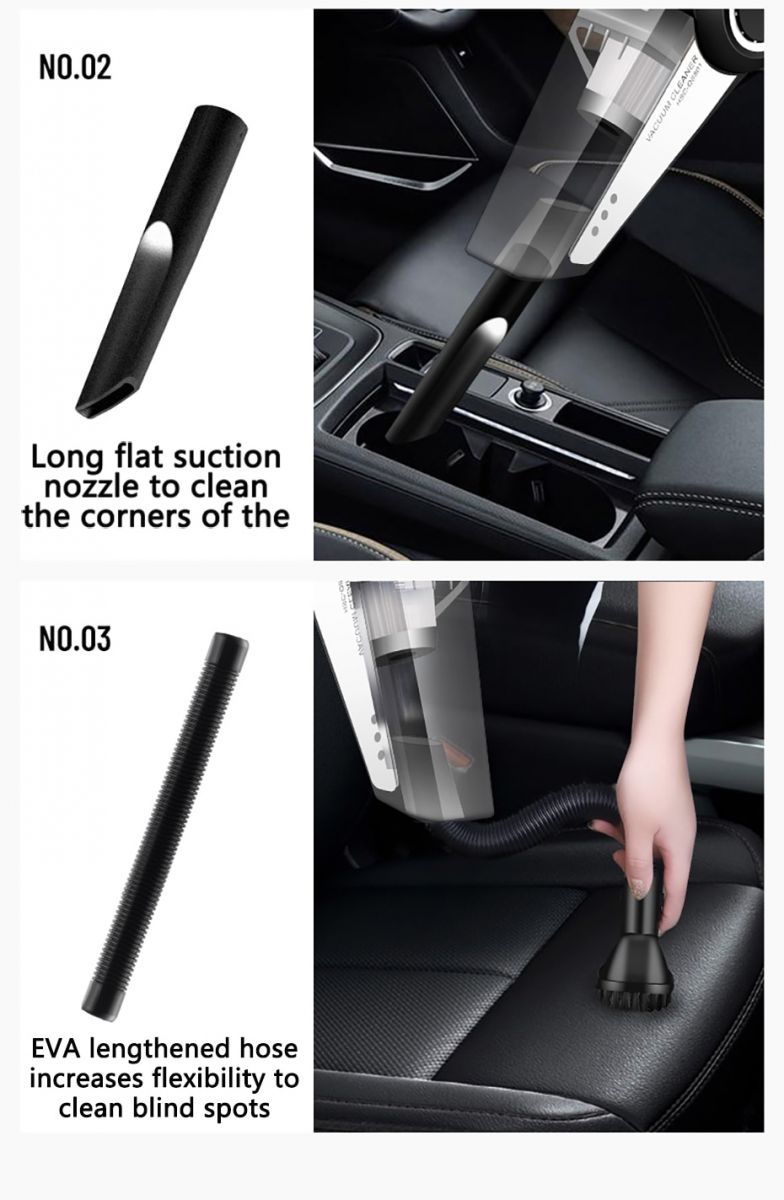 Máy Hút Bụi Đa Chức Năng Cho Xe Hơi Vacuum Cleaner