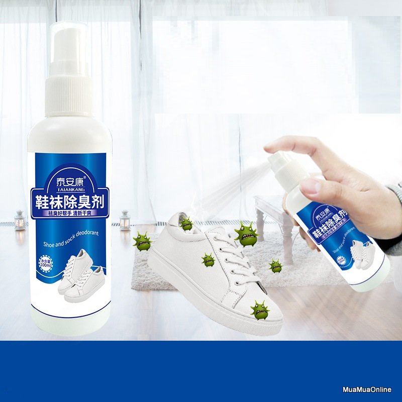 Chai Xịt Khử Mùi Giày Dép 100ml