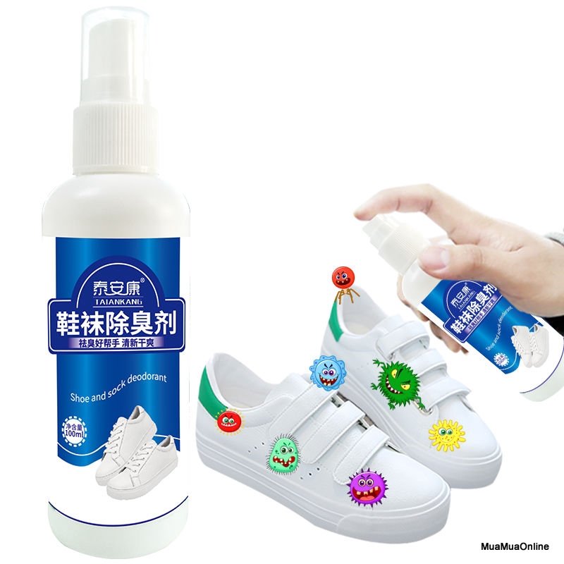 Chai Xịt Khử Mùi Giày Dép 100ml