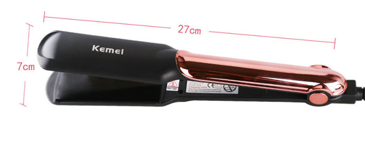Máy Duỗi Tóc 2in1 Kemei Km-2113
