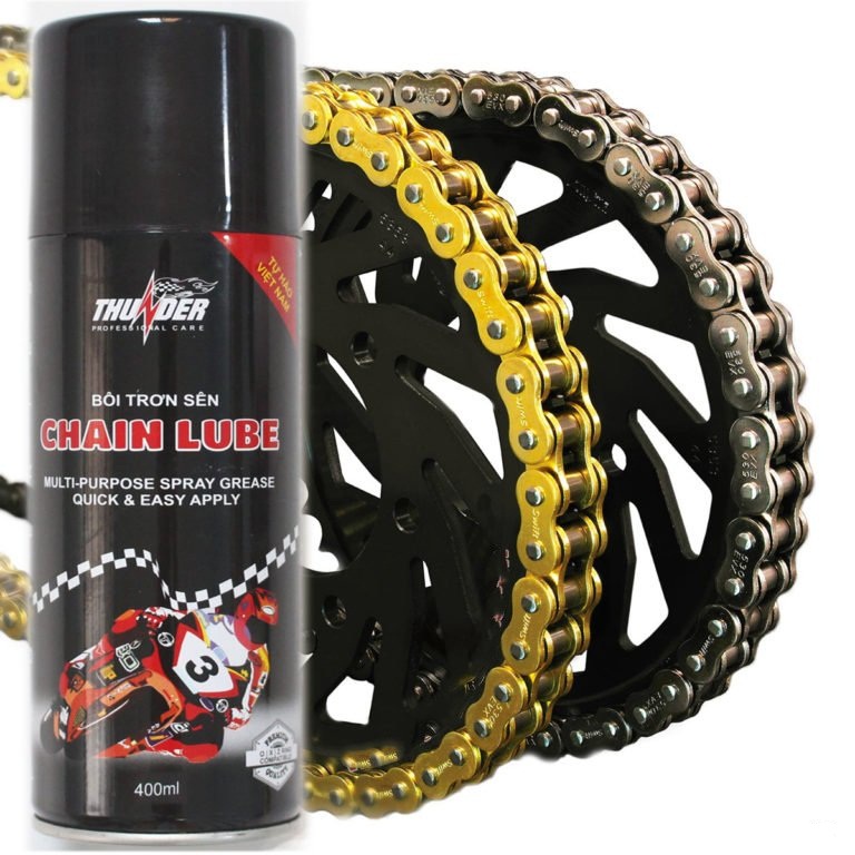 Chai Bôi Trơn Dây Sên Thunder Chain Lube 400ml Cao Cấp