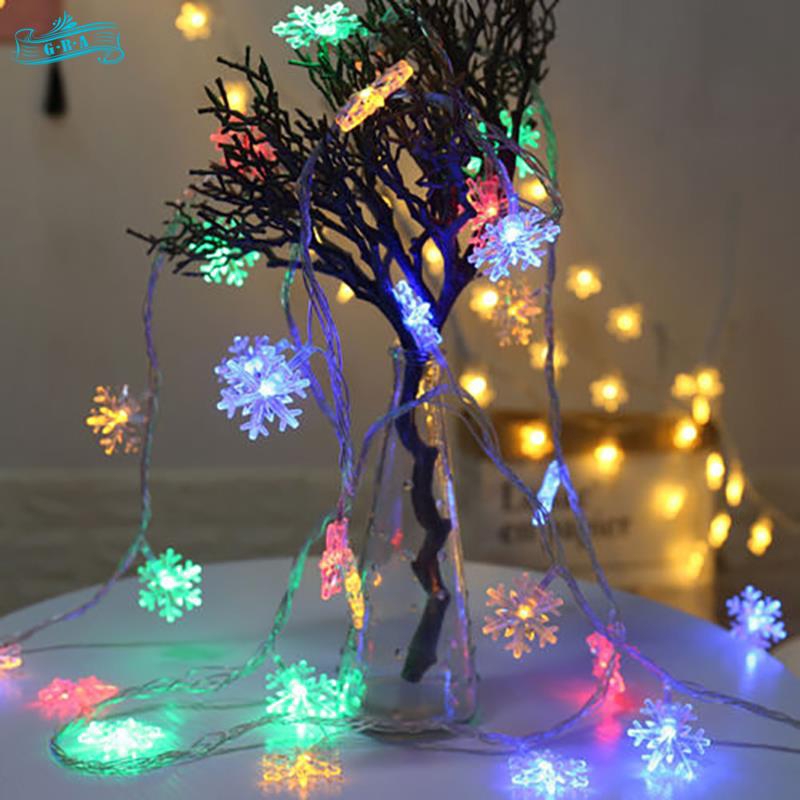 Dây Đèn Led Chớp Nhiều Màu 5m Bông Tuyết Dây Đèn Led Chớp Nhiều Màu 5m Bông Tuyết