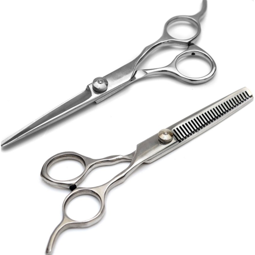 Combo 2 Kéo Cắt Và Kéo Tỉa Tóc Combo 2 Kéo Cắt Và Kéo Tỉa Tóc