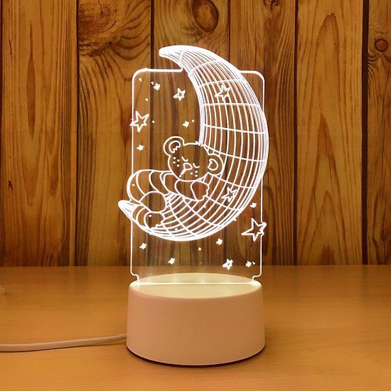 Đèn Ngủ 3D Có Led Nhiều Mẫu Hình Cực Đẹp Đèn Ngủ 3D Có Led Nhiều Mẫu Hình Cực Đẹp