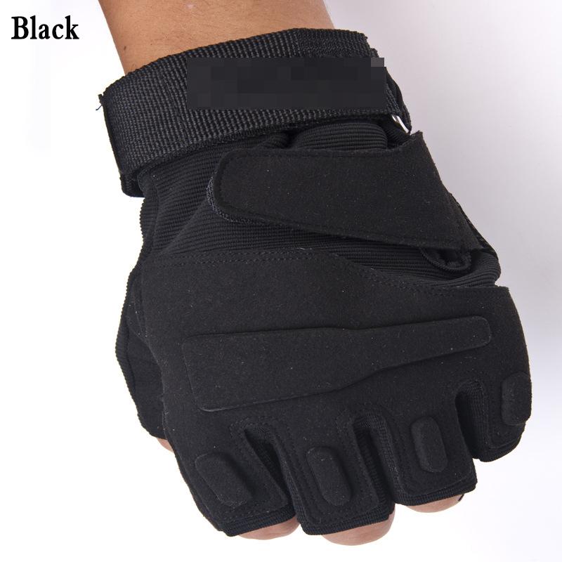 Găng Tay Hở Ngón Diều Hâu Đen BlackHawk