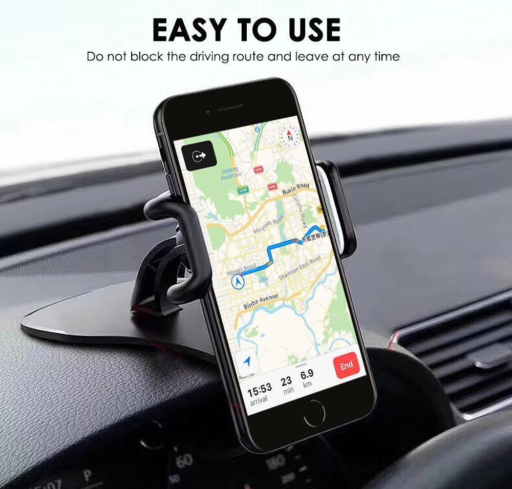 Kẹp Điện Thoại Trên Taplo Ô Tô Magnetic Xoay 360 Độ