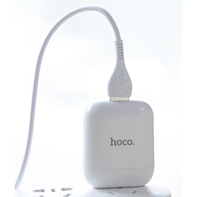 Bộ Sạc Hk2 3.4A-Type-C Trắng (Km)