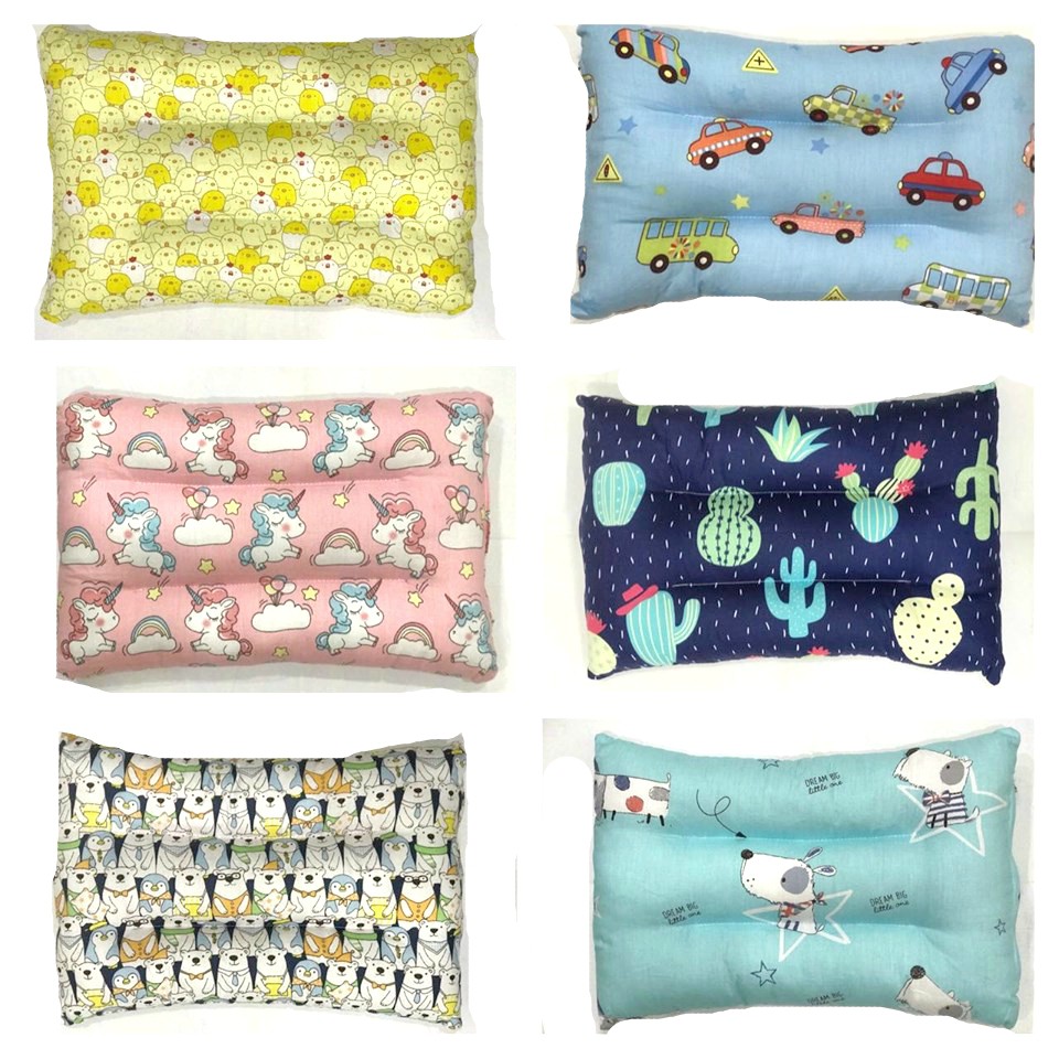 Gối Massage Trẻ Em Vỏ Cotton Phù Hợp Với Bé