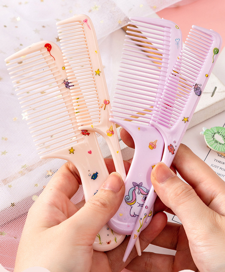 Combo 2 Lược Chải Tóc 872 Hình Thú Dễ Thương Combo 2 Lược Chải Tóc 872 Hình Thú Dễ Thương