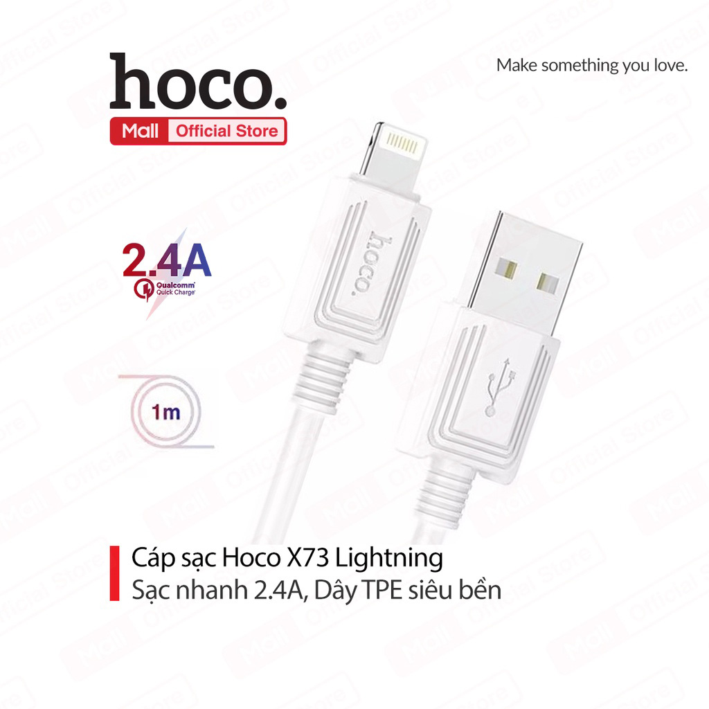Cáp Sạc X73 Ip Trắng
