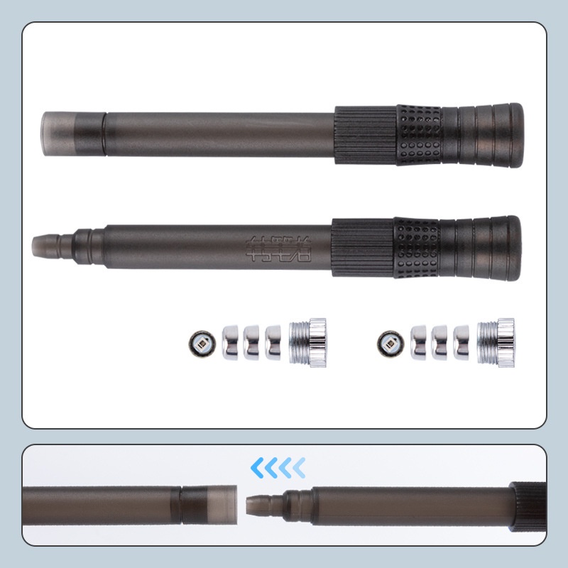 Bút Quay Nghệ Thuật Có Đèn Led Dài 22cm Giúp Giảm Stress