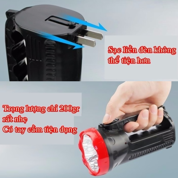 Đèn Pin LED Sạc Xách YS-3319
