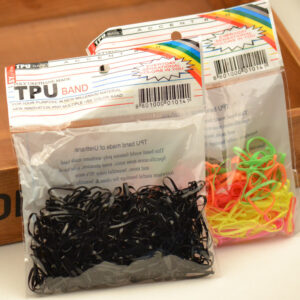 Bộ 300 Sợi Dây Thun Cột Tóc Nhiều Màu