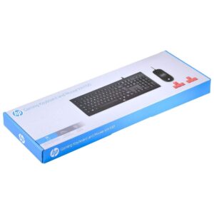 Bộ Bàn Phím Và Chuột HP Có Dây Km100