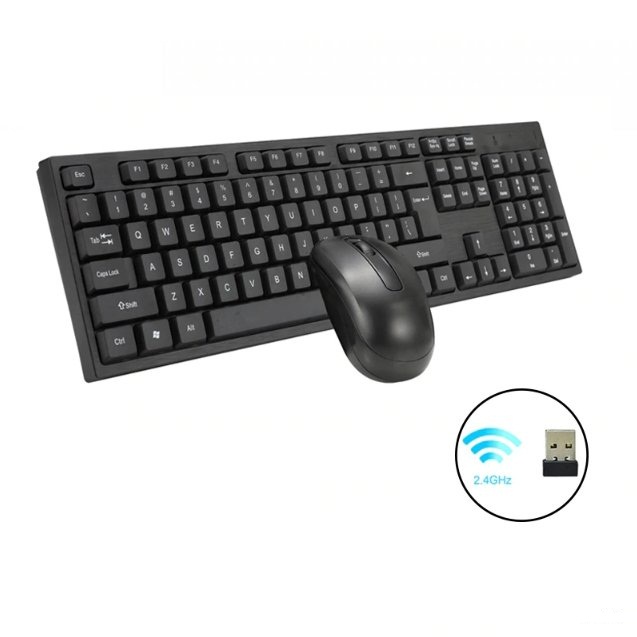 Bộ Bàn Phím Và Chuột Không Dây Bosston WS100 Bộ Bàn Phím Và Chuột Không Dây Bosston WS100