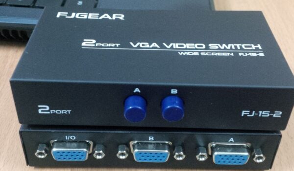 Bộ Chia 2 VGA CPU Ra 1 VGA Màn Hình (Port VGA Switch)