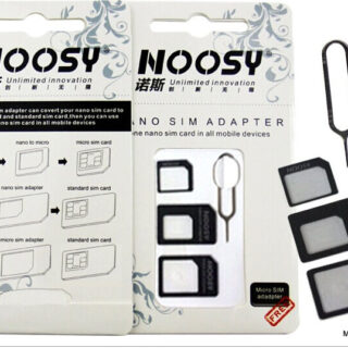Bộ Chuyển Đổi Sim Đa Năng Noosy + Tặng Que Chọc Sim