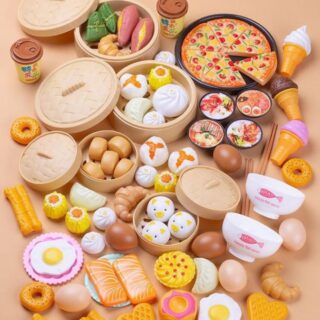 Bộ Đồ Chơi Nấu Ăn Nhà Bếp 84 Món Cho Bé