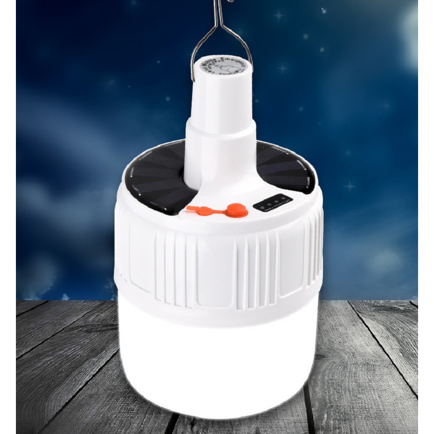 Bóng Trụ Tích Điện Solar V51 Ko Remote