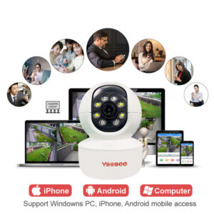 Camera IP Yoosee 2031 Thế Hệ Mới 8 Led 5Mpx Góc Rộng Siêu Nét Full Hd Hồng Ngoại Quay Đêm