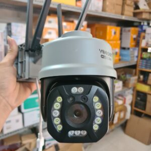 Camera IP Yoosee Ngoài Trời PTZ 5.0Mpx 15 Led 4 Râu Hồng Ngoại, Ban Đêm Có Màu Xoay 360 Độ Chống Nước Đàm Thoại 2 Chiều Kèm Adapter + Giá Đỡ