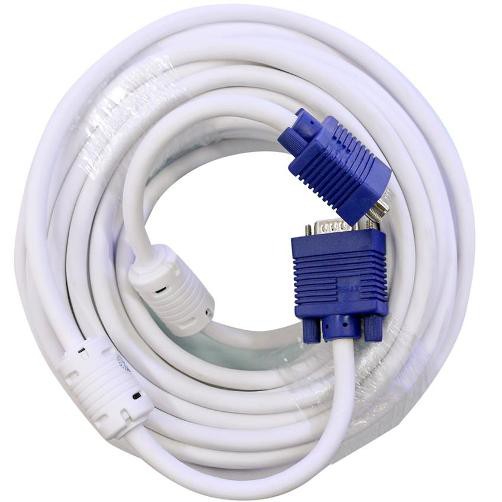Cáp 2 Đầu Vga 15M Trắng Cáp 2 Đầu Vga 15M Trắng