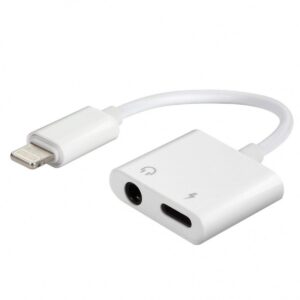 Cáp Chuyển Iphone Cổng Lightning Ra 2 Đầu Lightning Và 3.5mm Cao Cấp
