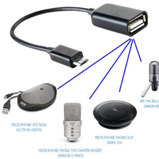Cáp Kết Nối OTG Cổng Micro Ra Usb