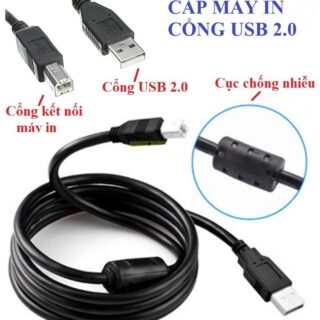 Cáp Máy In Chống Nhiễu Loại Tốt Dây Dài 1.5M