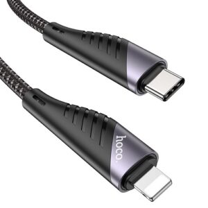 Cáp Sạc Hoco Cổng TypeC Ra Lightning U95 PD20W Super Fast Charging Dây Dài 1.2m