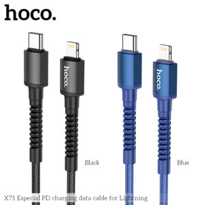 Cáp Sạc Hoco X71 Type-C Ra Lightning 3A PD20W Dây Dài 1m