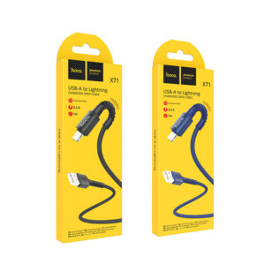 Cáp X71 Hoco 2.4A Dây Dù Cổng Lightning Dây Dài 1m