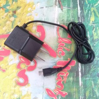 Cốc Sạc Đen Dây Liền Cổng Micro Dây Dài 1m