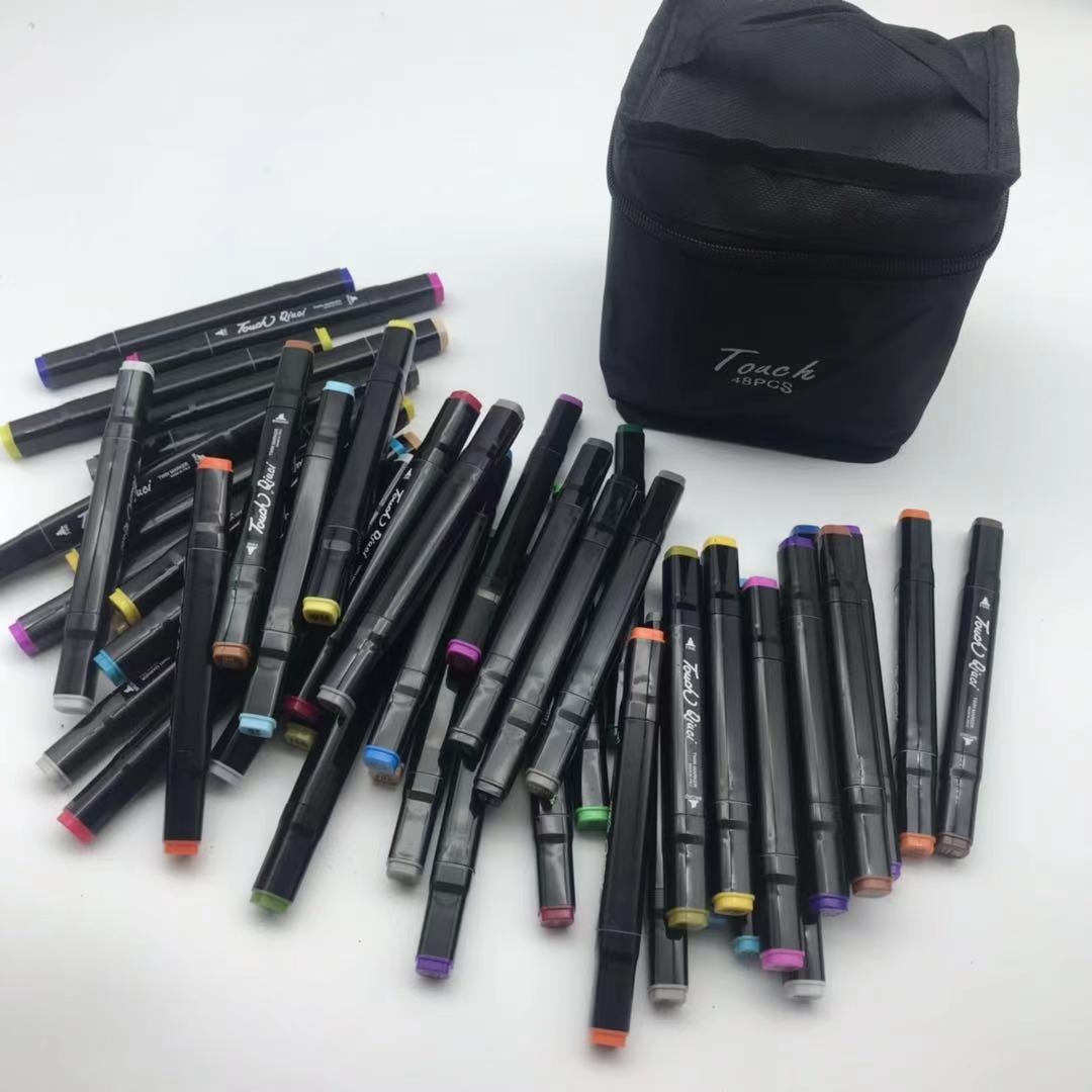 Combo 48 Bút Dạ Quang 2 Đầu Kèm Túi Đựng Combo 48 Bút Dạ Quang 2 Đầu Kèm Túi Đựng